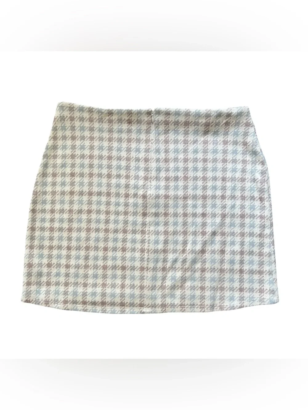 Reformation Suzie Mini Skirt Houndstooth Schoolgirl Size 10
